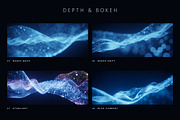 Particle Waves - 12 JPG Backgrounds, a Background Graphic by Photocreo Michal Bednarek (Thumbnail 3 of 6)