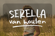Serella van Houten | Hand Drawn Font, a Handwritten Font by Denustudios (Thumbnail 1 of 15)