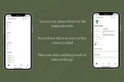 Notion Template For Creatives- Green, a Templates & Theme by flowē (Thumbnail 4 of 5)