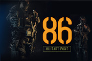 STENCIL ARMY Military Font, a Symbol Font by WAP (Thumbnail 3 of 7)