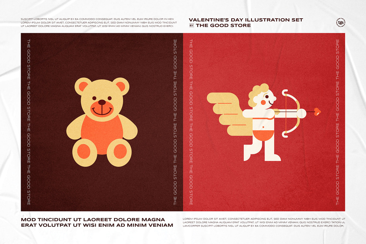 Valentine’s Day Illustration Set, an Object Graphic by The Good Store (Photo 6 of 8)