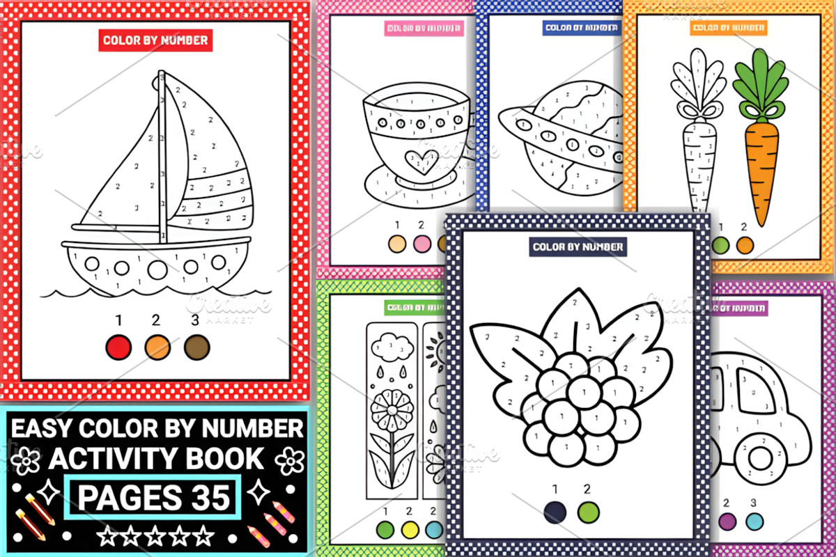 400 + Kids Activity Book Bundle, a Decorative Illustration by Ink Gallery (Photo 4 of 8)