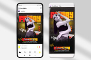 Friday Night Club Banner (PSD), a Social Media Template by studioflyers.com (Thumbnail 1 of 3)