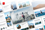 Adventure Tourism PowerPoint, a Presentation Template by YossyOneStd (Thumbnail 1 of 5)