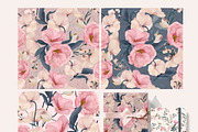 Eustoma Floral Pattern and Graphic, a Pattern Graphic by Madebyia (Thumbnail 5 of 15)