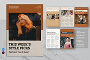 Clothing Newsletter | Canva, a Brochure Template by ArtisticLand (Thumbnail 3 of 10)