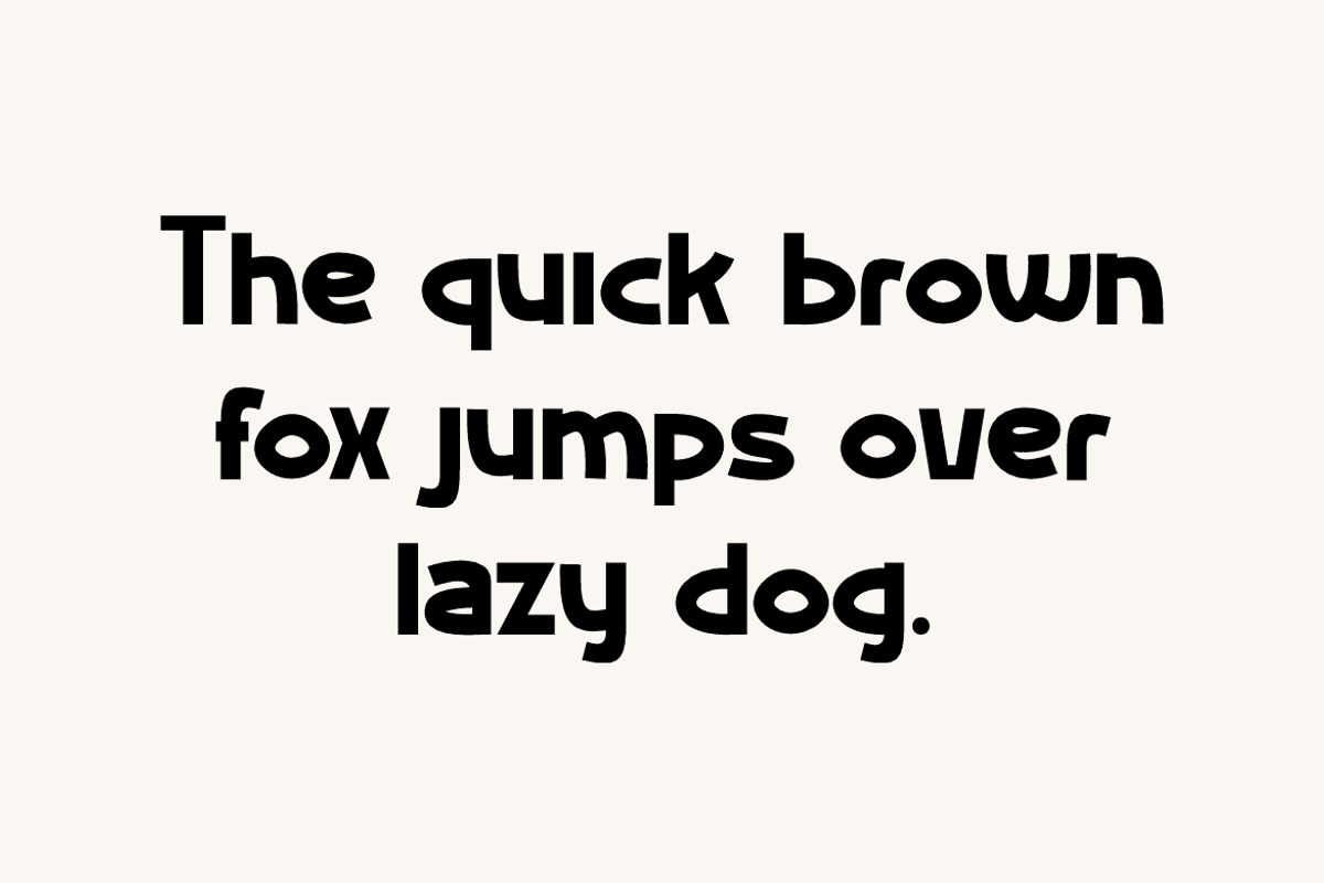 Golgosa - Comic & Kids Font, a Sans Serif Font by Iqsiart Studio (Photo 4 of 7)