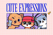 Cute Cat Illustrations 100+, an Animal Illustration by Ryan Rivaldo Vierra (Thumbnail 2 of 3)