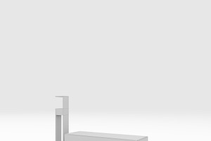 3D Model Bench Park 49