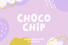 Choco Chip | Handwritten Font