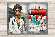 Medical Junk Journal Pages, a Work Illustration by GlamArtZhanna (Thumbnail 6 of 9)