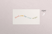 Thank you card for Canva template, a Stationery Template by Hellohastore (Thumbnail 2 of 8)