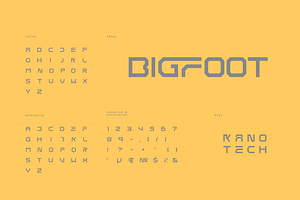 EMQRA Scifi Futuristic Font