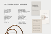 Pinterest Content Marketing Template, a Social Media Template by angela simone creative (Thumbnail 3 of 22)