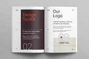 Creative Brand Identity Guidelines, a Brochure Template by E-Type (Thumbnail 4 of 12)