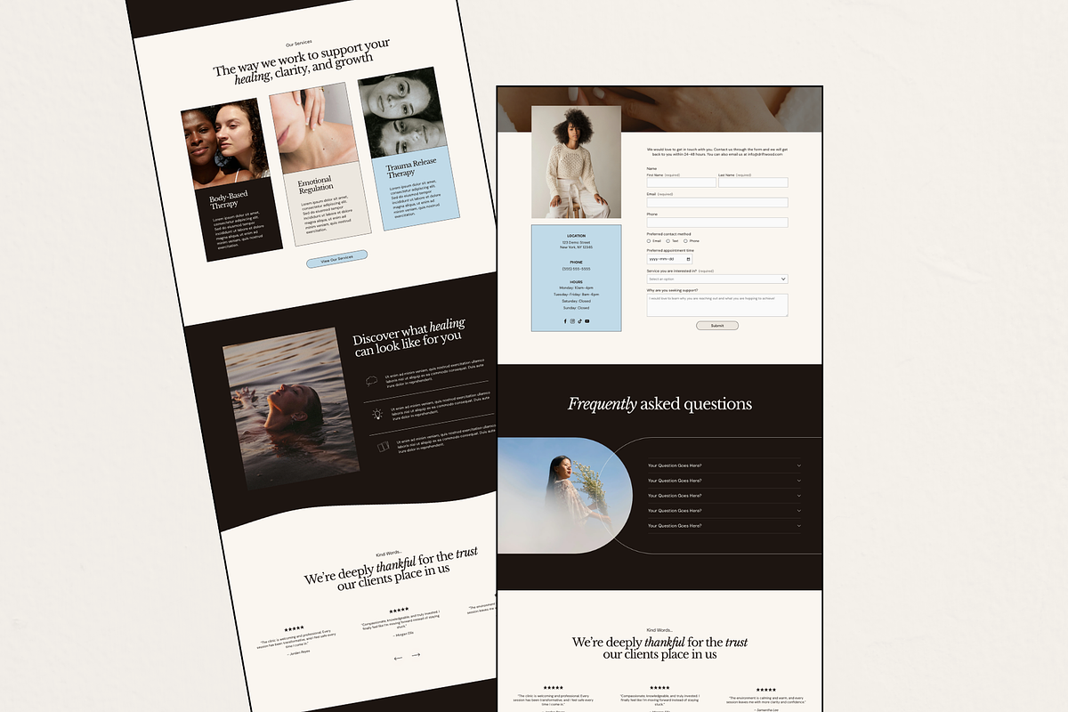 Squarespace Website Template Coach, a Squarespace Template by Breah Designs (Photo 6 of 10)