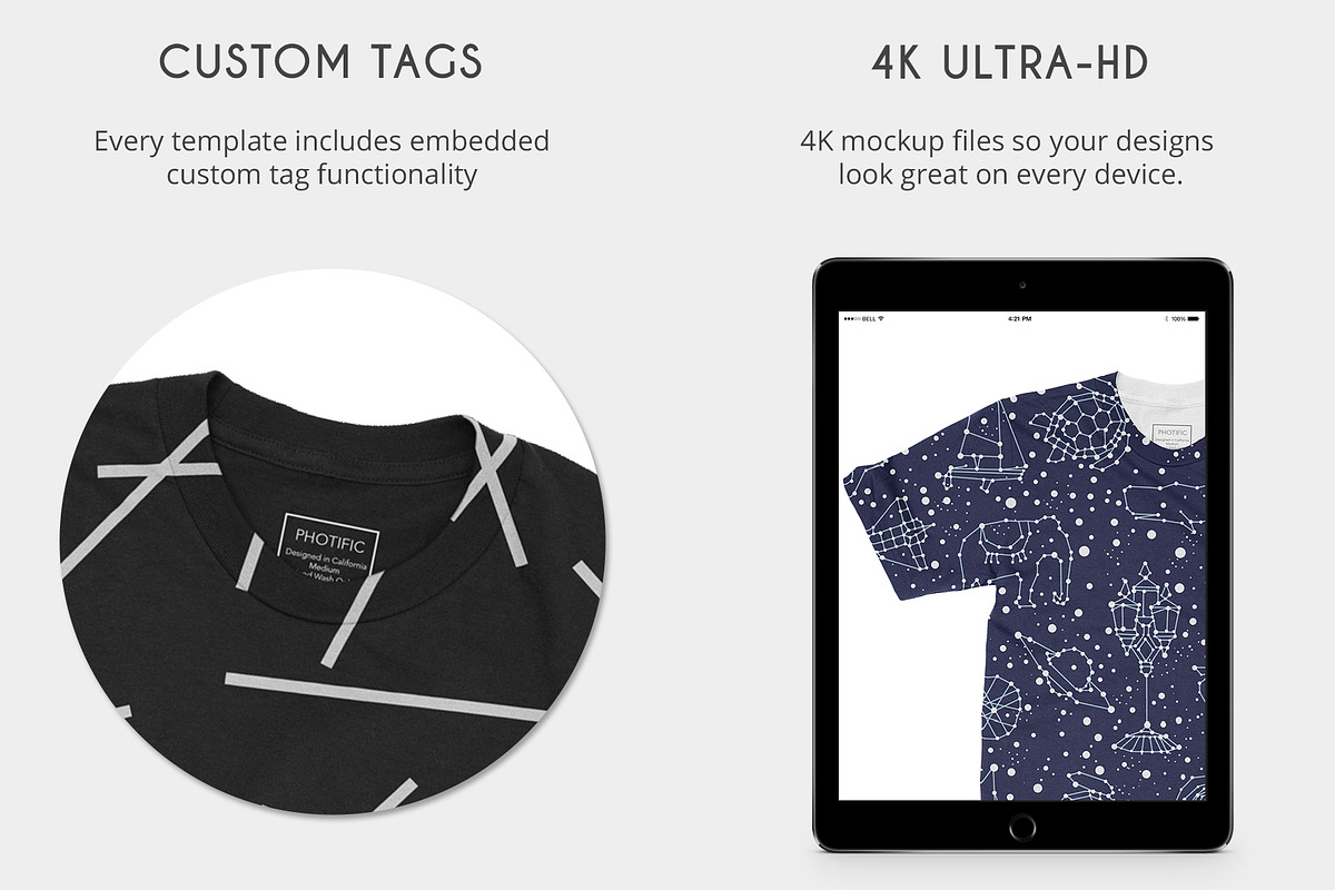 T-Shirt - Apparel Mockups, a Shirt Mockup by Photific (Photo 4 of 6)