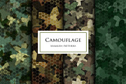 Hexagonal snakeskin futuristic camo, a Pattern Graphic by ArchonDigitalShop (Thumbnail 3 of 8)