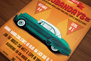 Cubandays Car Poster/Flyer IV, a Flyer Template by Grafixity (Thumbnail 1 of 2)