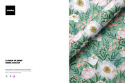 Closeup of Jersey Fabric Mockup, a Household Mockup by creatsy5 (Thumbnail 1 of 6)