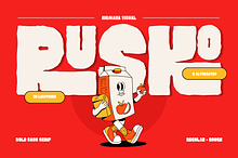 Rusko - Bold Display Font