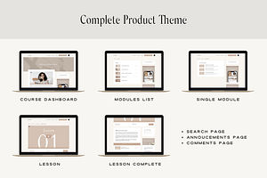 Kajabi Product Template For Courses