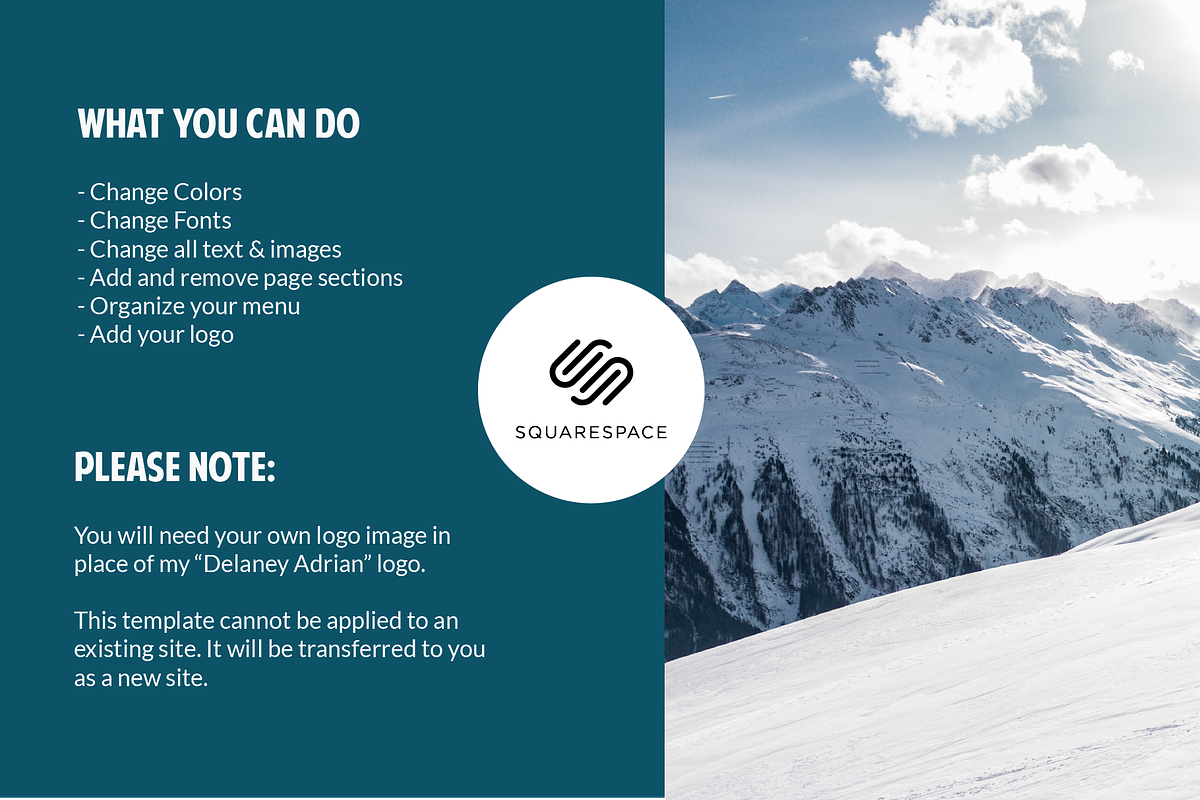 One Pager for booking trips, a Templates & Theme by Delaney Adrian (Photo 7 of 9)