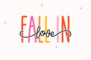 Hello September Font Duo