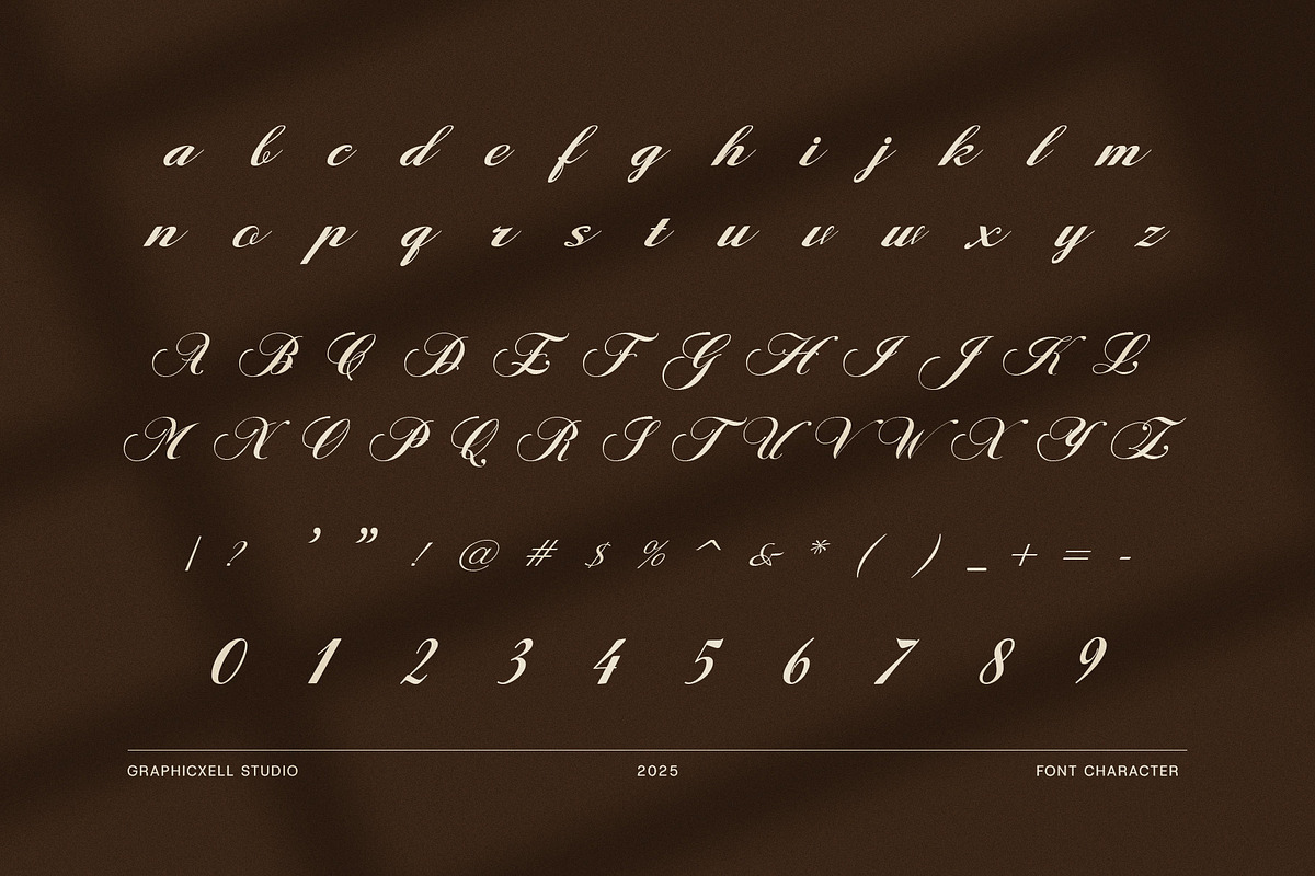 Melysa Malgin Script Font, a Script Font by Graphicxell (Photo 7 of 8)