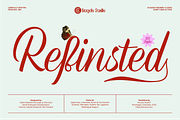 REFINSTED — Elegant Luxury Font, a Script Font by Enxyclo Studio (Thumbnail 1 of 15)