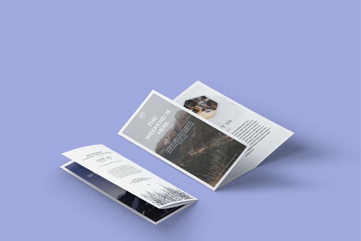 WEEKENDS | Graphic Brochure, a Brochure Template by Rodney Truitt Jr (Photo 6 of 6)