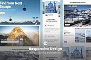 Atlas - Travel Landing Page, a Landing Page Template by productype1 (Thumbnail 3 of 5)