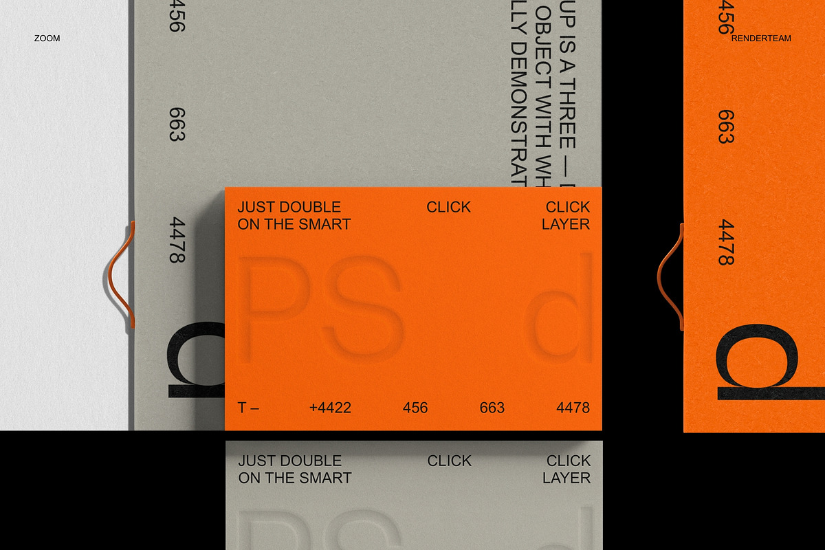 Brand Identity Mockup Set, an Advertising Mockup by Renderteam (Photo 7 of 15)