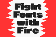 Megabold: World's Heaviest Typeface, a Sans Serif Font by Justin Penner (Thumbnail 8 of 9)