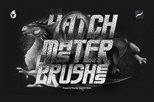 Hatch Master Brushes For Procreate