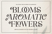 Miracle Shades - Modern Display, a Serif Font by Shakira Studio (Thumbnail 6 of 10)