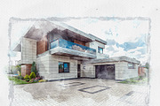 Digital House Painting Art Creator, an Action Add-On by MRI STUDIO (Thumbnail 26 of 29)