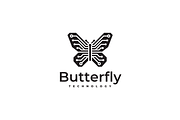 Butterfly Technology Logo, a Branding & Logo Template by yopie (Thumbnail 3 of 3)