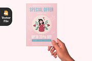 Mother’s Day Sale Flyer, a Flyer Template by Peacock_design (Thumbnail 3 of 4)