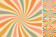 20 Retro Sunburst Backgrounds, a Texture Graphic by MelanthaGraphics (Thumbnail 2 of 6)