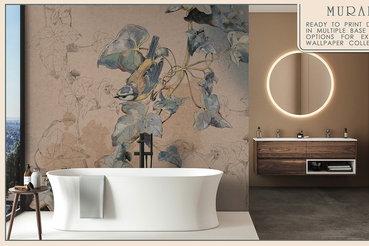 Fresco collection Nature lines, a Wallpaper Graphic by Natalia0307 (Photo 9 of 24)