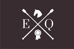 Equestrian Monogram Logo