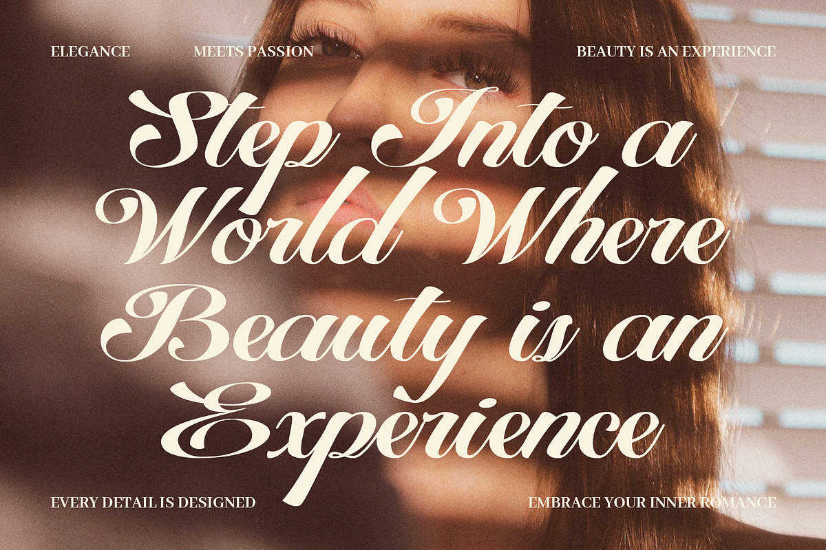 Fantyns Elegant Luxury Script Font, a Script Font by Elegant Font (Photo 7 of 8)