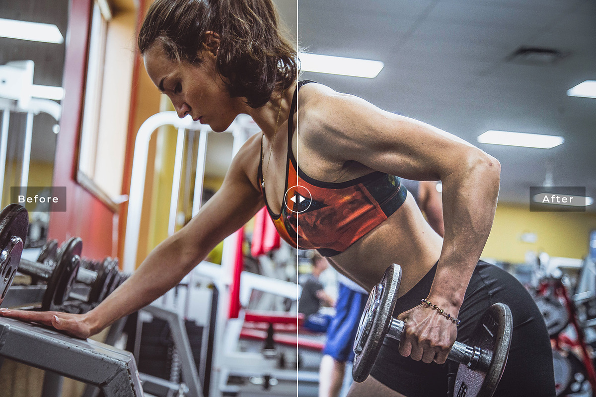 Fitness Model Lightroom Presets preview 3