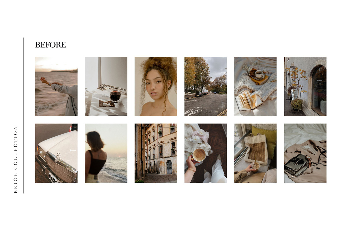 Beige LR Presets + Video Filters, a Preset Add-On by TheWayfarerShoppe (Photo 3 of 17)