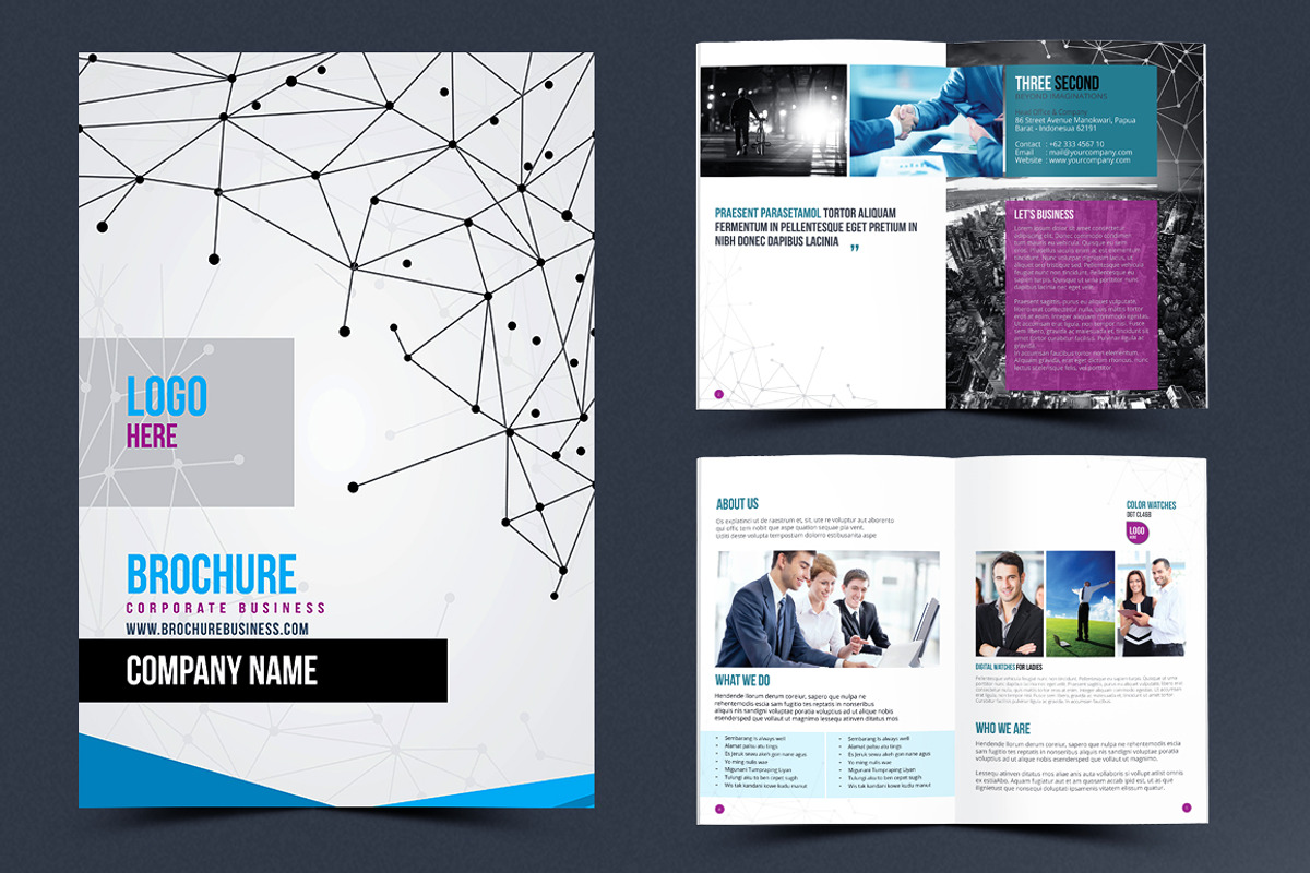 Business Brochure Template, a Brochure Template by artico (Photo 2 of 4)