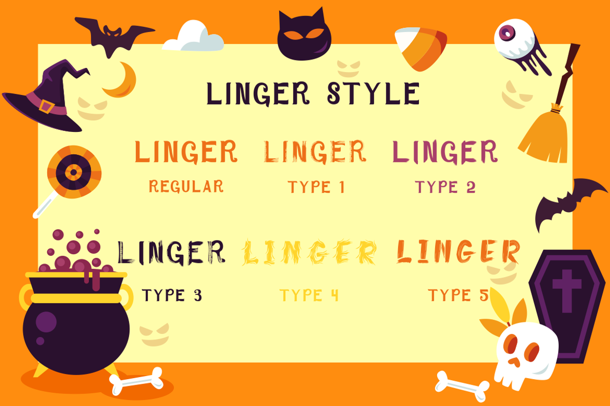Linger - Brush Font, a Font by PutraCetol Studio (Photo 8 of 11)