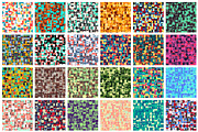 circle mania - seamless patterns, a Pattern Graphic by Lukino (Thumbnail 2 of 5)