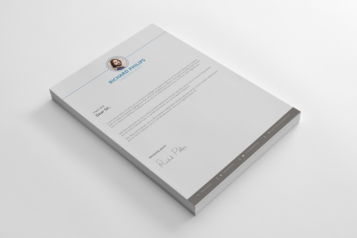 Resume, a Resume Template by art_ample (Photo 3 of 4)