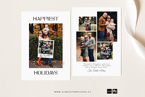 Christmas Card Template CC151